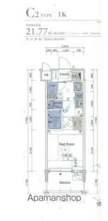 エステムプラザ横濱関内【7階】の間取り
