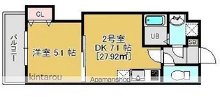 メゾン ド ティーズ【4階】の間取り