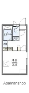 レオパレス小路II【2階】の間取り