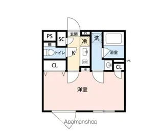 LEGALAND新中野【2階】の間取り