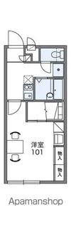 1Kの間取り画像