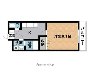 レバンテ【1階】の間取り