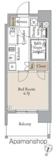 シーズンフラッツ青葉通一番町【903号室】の間取り