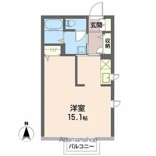 トレジャーハウス【2階】の間取り