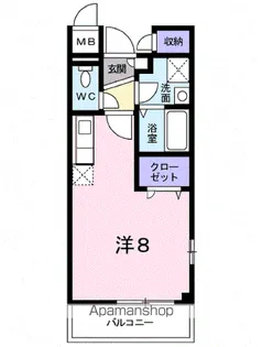 サニーヒル【1階】の間取り