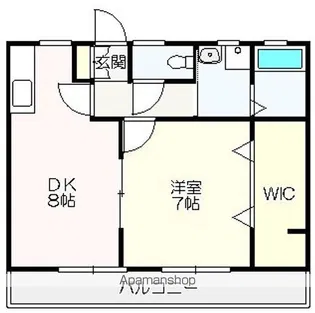 コンフォート弥右衛門【2階】の間取り