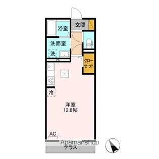 カスタリアⅣ【1階】の間取り