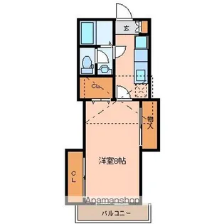 ルピシアS【1階】の間取り