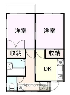 第二文京ハイツ【206号室】の間取り