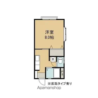ファミール盛岡B【203号室】の間取り