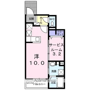 フェリースⅣ【1階】の間取り