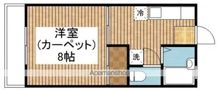 パームタウン【104号室】の間取り