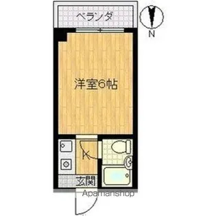 レジデンスピロー【402号室】の間取り