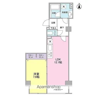 ロイヤルステージ目白【3階】の間取り