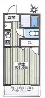 エフォートM【1階】の間取り