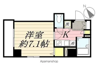 グランド・ガーラ横浜関内【11階】の間取り