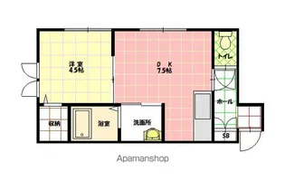 WELCOMEⅠ【1階】の間取り