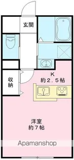メゾン・ドゥ・ファミーユ【105号室号室】の間取り