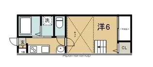 リベルテ黒松【2階】の間取り