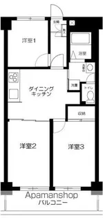リシェル氷川台【1階】の間取り