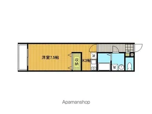 リースランド浦和【303号室】の間取り