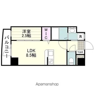 チェリーズ荒田【902号室】の間取り