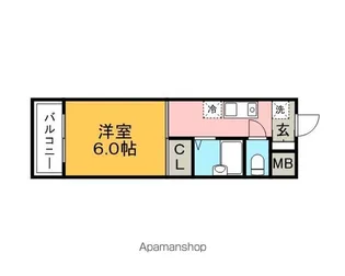 第2秋葉ビル【205号室】の間取り