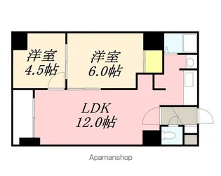 リアライズ函館柏木町【3階】の間取り