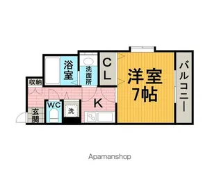 MS’PALAZZO【4階】の間取り