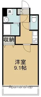 シティ連坊【4階】の間取り