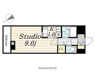 アリア幕張【3階】の間取り
