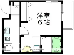 カーサドマーニ【1階】の間取り