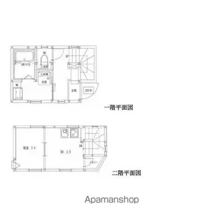 SUN生三番館【202号室】の間取り