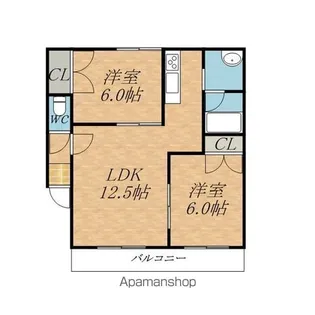 第7誉ハイツ【102号室】の間取り
