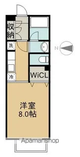 ラフィネ旭ヶ丘【202号室】の間取り