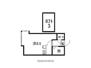 グランステージ月寒中央【205号室】の間取り