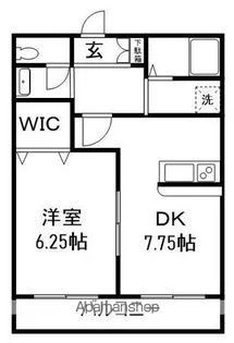 パルファン【2階】の間取り