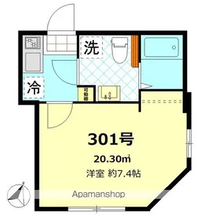 IーSQUARE【3階】の間取り