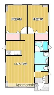 宮城県牡鹿郡女川町清水1丁目【一戸建】の間取り