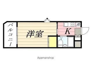 メゾン・ド・クラージュ【405号室】の間取り