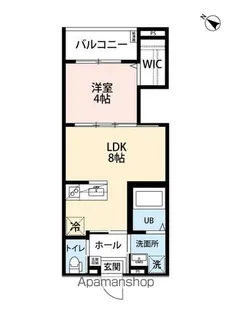 ABETINA TENJIN【3階】の間取り