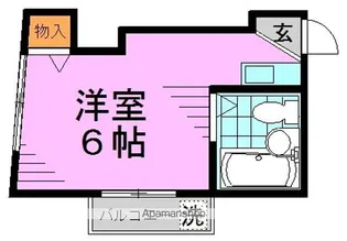 パールハイツ【301号室】の間取り