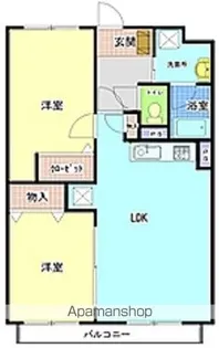 サンフォーレ【3階】の間取り