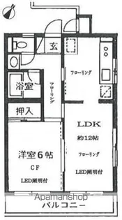 ミルトンキーンズ【2階】の間取り