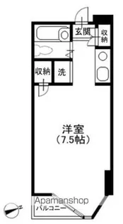 コーポアルプ【4階】の間取り