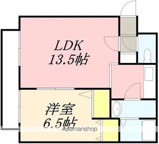 LIBEA MATOBA(リベア的場)【1階】の間取り