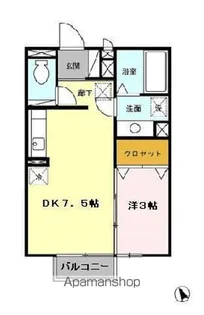 メゾン・ラフィーネ【2階】の間取り