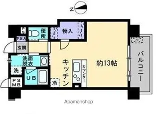リヴェール【601号室】の間取り