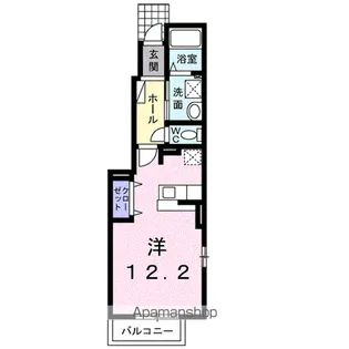 デスティニー・スクエア【1階】の間取り