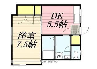 アヴァンティコジマ【102号室】の間取り